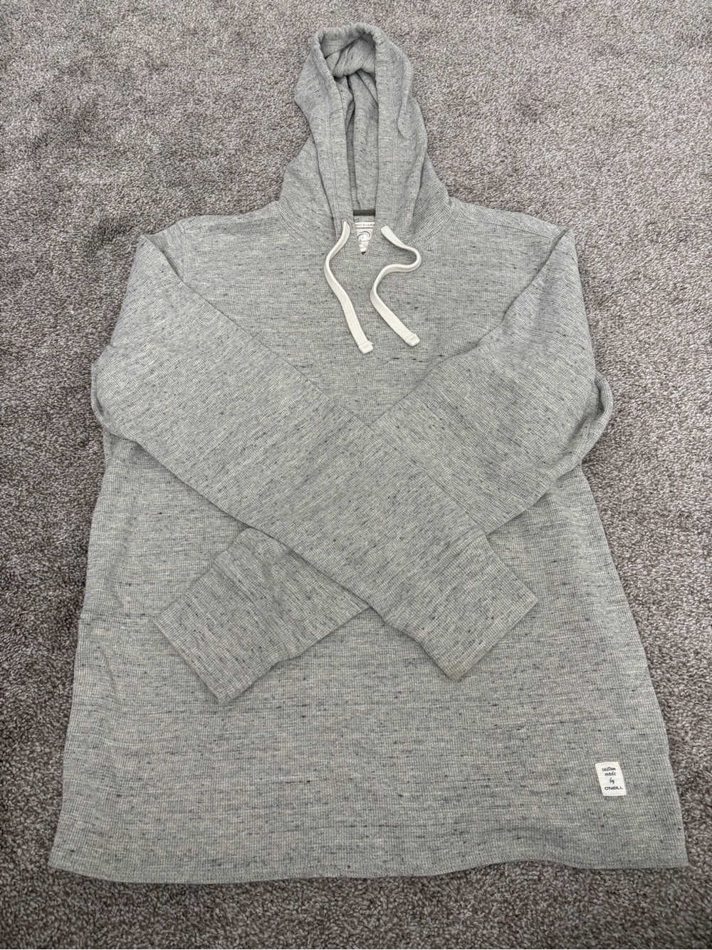 O'Neill Gray Knit Hooded Sweatshirt